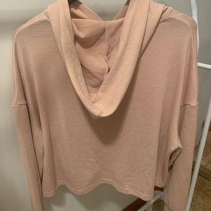 Peach lightweight hoodie